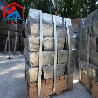 Lingot de magneziu 99,95%.